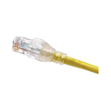 Belden C601104010 CMR CAT6+ 4-Bonded Pair Patch Cable 24 AWG U/UTP Solid - Yellow - 10 Foot