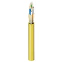 Belden FISB006RB FX Indoor Riser OS2 Breakout Cable -  6F 2mm Sub-Units - Yellow - 1000 Foot