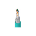Photo of Belden IEA004 CMR/CMX DataTuff CAT6A High Flex AWM 600V Stranded Outdoor Cable Oil/Sun Resistant 24AWG - Teal - 1000 Ft