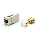 Photo of Belden RV6MJKUEWB24 REVConnect CAT6+ UTP Modular Jack - T568 A/B - Bulk 24 Pack - Electric White