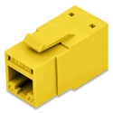 Belden RV6MJKUYL-B24 REVConnect CAT6+ UTP Modular Jack - T568 A/B - Bulk 24 Pack - Yellow