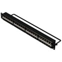 Belden RV6PPF1U48BK CAT6plus REVConnect 1U 48-Port Patch Panel - Black