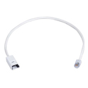 Belden RVAFFPUEW18-S1 REVConnect 10GX CAT6a Single FlexPlug for Bonded-Pair/4 Pair 23 AWG Solid Cable - 18-Inch - White