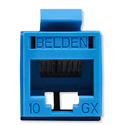 Photo of Belden RVAMJKUBL-S1 REVConnect 10GX Category 6A Connectors - Blue
