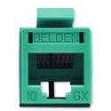 Belden RVAMJKUTN-S1 REVConnect 10GX Category 6A Connectors - Green