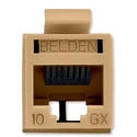 Belden RVAMJKUTN-S1 REVConnect 10GX Category 6A Connectors - Brown