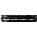 Photo of Belden RVAPPF2U48BK 10GX REVConnect Cat6a Patch Panel - 48 Port - 2U (Preloaded) - Black
