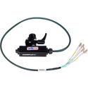 Photo of Camplex opticalCON QUAD to Four (4) LC Breakout Adapter - Multimode with Clamp