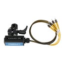 Photo of Camplex BLACKJACK-OP8 opticalCON QUAD to Four (4) ST Breakout Adapter - Single Mode with Clamp