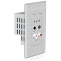 Blustream DA11ABL-WP Dante 2+2 Bluetooth Wall Plate - Single Gang