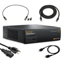 Photo of Blackmagic Design MultiView 4 MultiViewer Kit with SDI/HDMI/Ethernet & Power Cables