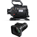 Photo of Blackmagic Design CINEURSAMWC6KG2-LA16X8 URSA Broadcast G2 4K/6K Camera with Fujinon LA16x8BRM-XB1A Lens
