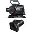 Photo of Blackmagic CINEURSAMWC6KG2-LA16X8 URSA Broadcast G2 4K/6K Camera with Fujinon LA16x8BRM-XB1A Lens