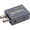Blackmagic Design CONVCMIC/SH03G/WPSU Micro Converter - SDI to HDMI 3G with Power Supply - B-Stock (Used - Open Box)