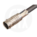 Gigatronix BNC 12G SDI Straight Crimp Jack - Nickel Plated - For Gigatronix UHD75-6/6XF and Belden 4694R Cables