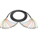 Laird Gepco VS16230 3G/HD-SDI 16-Channel Thin Profile BNC Video Snake Cable - 3 Foot