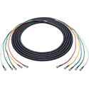 Photo of Laird Gepco VS5230 3G/HD-SDI 5-Channel Thin Profile BNC Video Snake Cable - 50 Foot