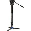 Photo of Benro A48FDS4PRO Classic Video Monopod with S4 PRO Flat Base Fluid Video Head