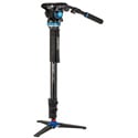 Benro A48FDS6PRO Classic Video Monopod with S6 PRO Flat Base Video Head