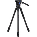 Photo of Benro C373FBV6H Series 3 CF Video Tripod & BV6H Head - 3 Leg Sections / Flip Lock Leg Release