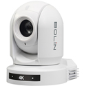 Bolin BC-7 Series 4K UHD PTZ HDBaseT Camera with Simultaneous 6G-SDI/4K IP/HDMI Out - White