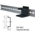 Bolin Technology BL-DR-P DIN Rail Mount Kit for Bolins HDBaseT Receiver (BL-BR4K-1) and POE Power Injector (BL-PP97)