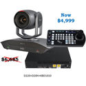 Bolin Technology NAD22-T1 Dante AV PTZ Camera Bundle with PTZ Controller and HDMI Transceiver