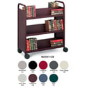 Photo of Bretford Mobile Book and Utility Truck with 6 Slant Shelves- Aluminum