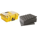 Photo of Pelican 1400WF Protector Case with Foam - Yellow