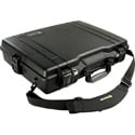 Pelican 1495WF Protector Laptop Case with Foam and Combo Lock - Black