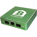 Barnfind BarnMini-22 12G SFP to SFP Converter with 2 x SFP+ Port for Transceiver - Ethernet Port for Monitoring/Control