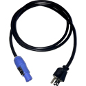 Photo of Barnfind BC-PowerCable US 110VAC Common for all BarnColor Units-Rubber Jacket US - NEMA 5-15 Grounded - Type B - 6 Foot
