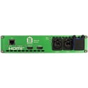 Barnfind BarnColor-Native-4K 1-Ch HDMI over Fiber RX w/ opticalCON DUO - Duplex SM LC/LC - Green 1290-1310-1330-1350nm