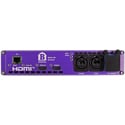 Barnfind BarnColor-Native-4K 1-Ch HDMI over Fiber RX w/ opticalCON DUO - Duplex SM LC/LC - Purple 1370-1390-1410-1430nm