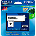 Brother TZe251 0.94in x 26.2 ft (24mm x 8 m) Black on White
