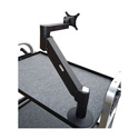 Backstage MAG-LCD LD-MA BK-X Light Duty 9-21 Pound Monitor Arm - Black