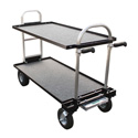 Magliner Senior Cart- Modified with 8 Inch Wheels Top and Bottom Shelf