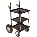 Backstage Video/Sound Transformer Cart with 8in Wheel Kit