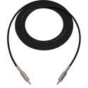 Photo of Sescom BSC1.5MM Audio Cable Belden Star Quad 3.5mm TS Mono Male to 3.5mm TS Mono Male Black - 1.5 Foot
