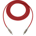 Photo of Sescom BSC1.5MMRD Audio Cable Belden Star Quad 3.5mm TS Mono Male to 3.5mm TS Mono Male Red - 1.5 Foot