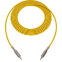 Photo of Sescom BSC1.5MMYW Audio Cable Belden Star Quad 3.5mm TS Mono Male to 3.5mm TS Mono Male Yellow - 1.5 Foot