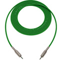 Photo of Sescom BSC1.5MZMZGN Audio Cable Belden Star Quad 3.5mm TRS Balanced Male to 3.5mm TRS Balanced Male Green - 1.5 Foot