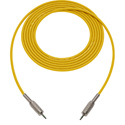 Photo of Sescom BSC1.5MZMZYW Audio Cable Belden Star Quad 3.5mm TRS Balanced Male to 3.5mm TRS Balanced Male Yellow - 1.5 Foot
