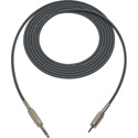 Photo of Sescom BSC1.5SZMZGY Audio Cable Belden Star Quad 1/4 TRS Balanced Male to 3.5mm TRS Balanced Male Gray - 1.5 Foot