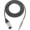 Photo of Sescom BSC1.5XSZ Audio Cable Belden Star Quad 3-Pin XLR Male to 1/4 TRS Balanced Male Black - 1.5 Foot