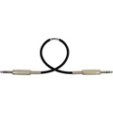 Photo of Sescom BSC100SZSZ Audio Cable Belden Star Quad 1/4 TRS Balanced Male to 1/4 TRS Balanced Male Black - 100 Foot