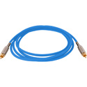 Photo of Sescom BSC10RRBE Audio Cable Belden Star Quad RCA Male to RCA Male Blue - 10 Foot