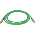 Photo of Sescom BSC10RRGN Audio Cable Belden Star Quad RCA Male to RCA Male Green - 10 Foot