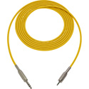 Photo of Sescom BSC10SZMZYW Audio Cable Belden Star Quad 1/4 TRS Balanced Male to 3.5mm TRS Balanced Male Yellow - 10 Foot