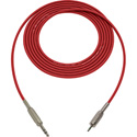 Photo of Sescom BSC15SZMZRD Audio Cable Belden Star Quad 1/4 TRS Balanced Male to 3.5mm TRS Male Red - 15 Foot